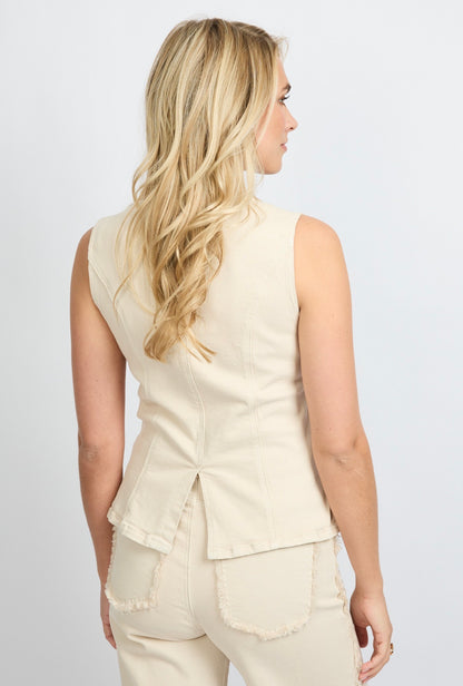 Zeni gilet sand