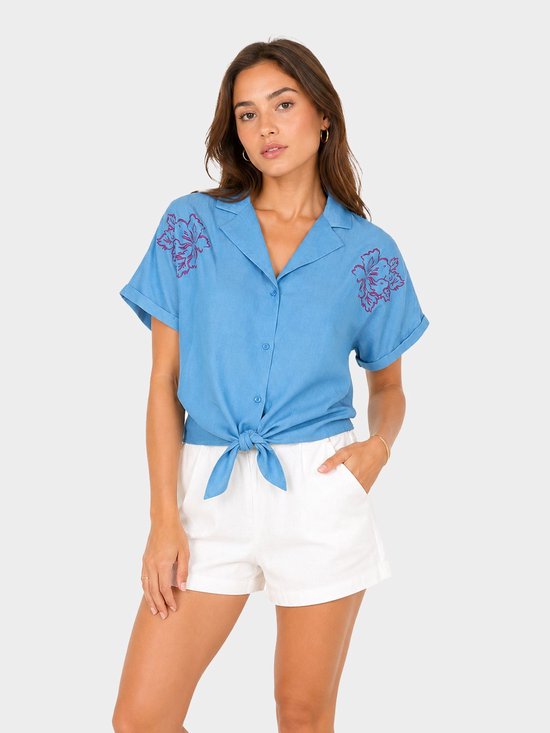 Evy blouse cloud blue