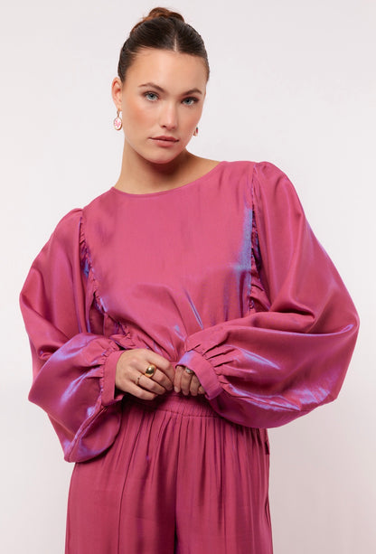 Tes top berry fuchsia