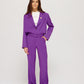 Frederique blazer - deep violet