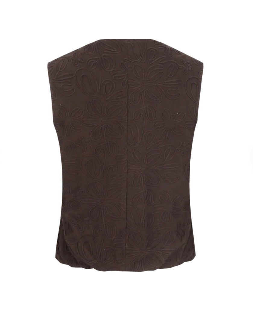 Dea gilet bruin