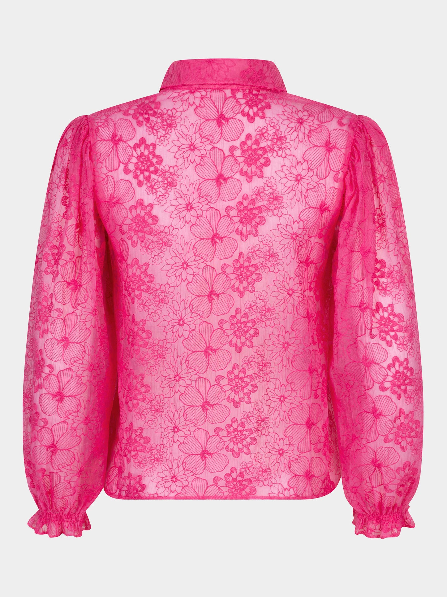 Blouse Maura hot pink