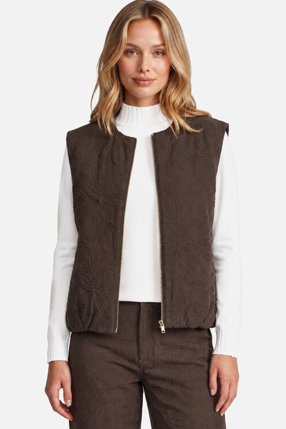 Dea gilet bruin