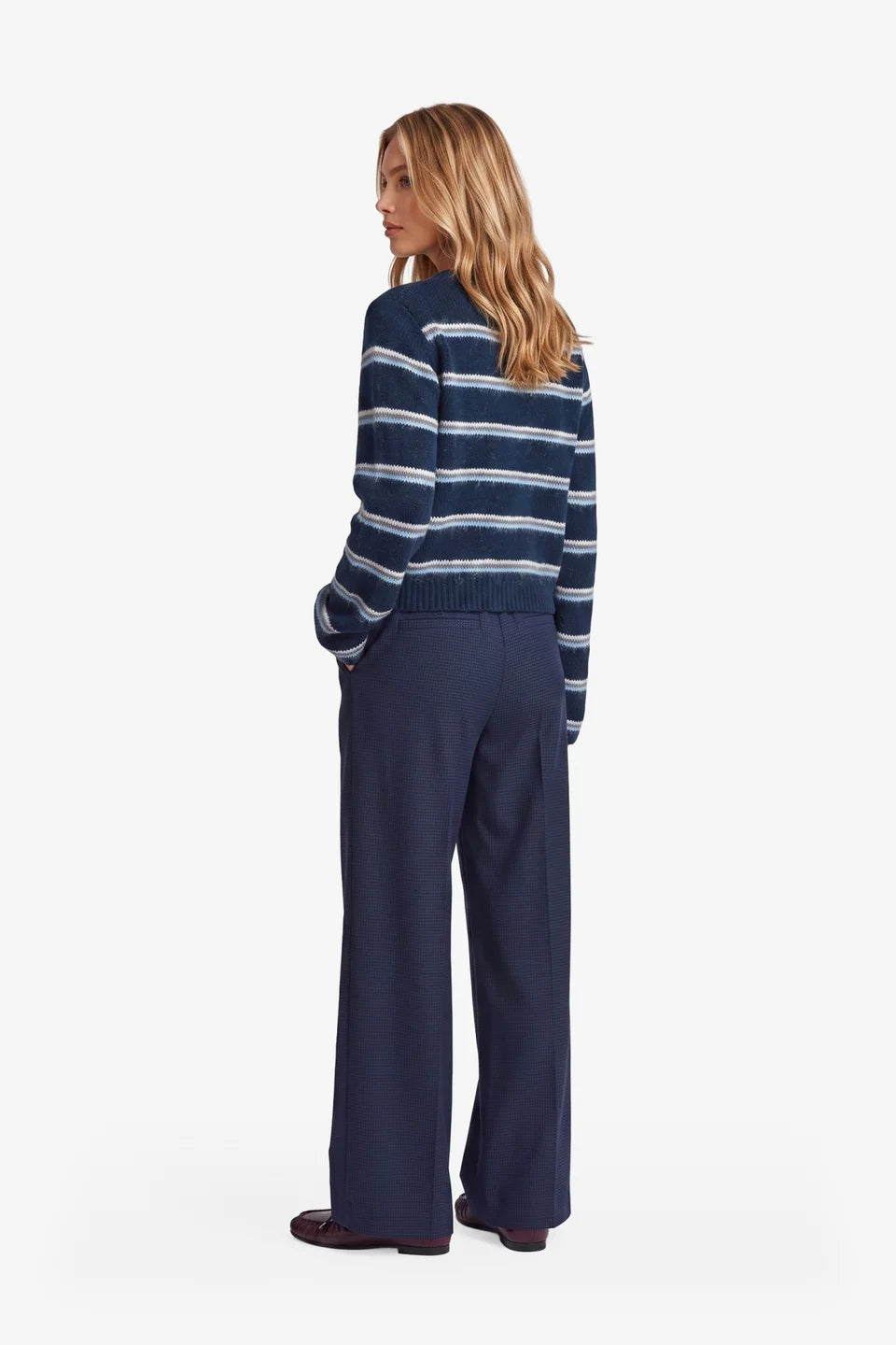 Ronja pants navy blue