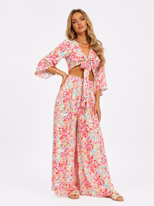 Flower set pink