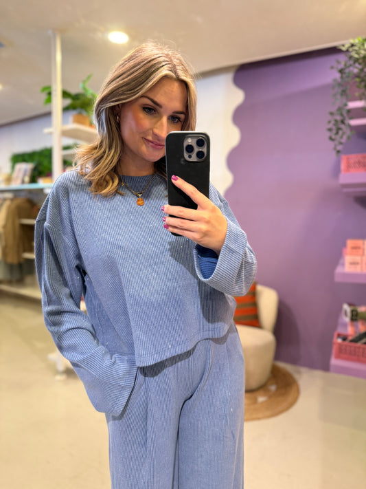 Halina pants trypan blue