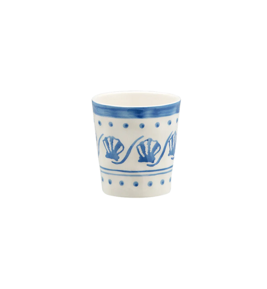 Azure shore coffee cup