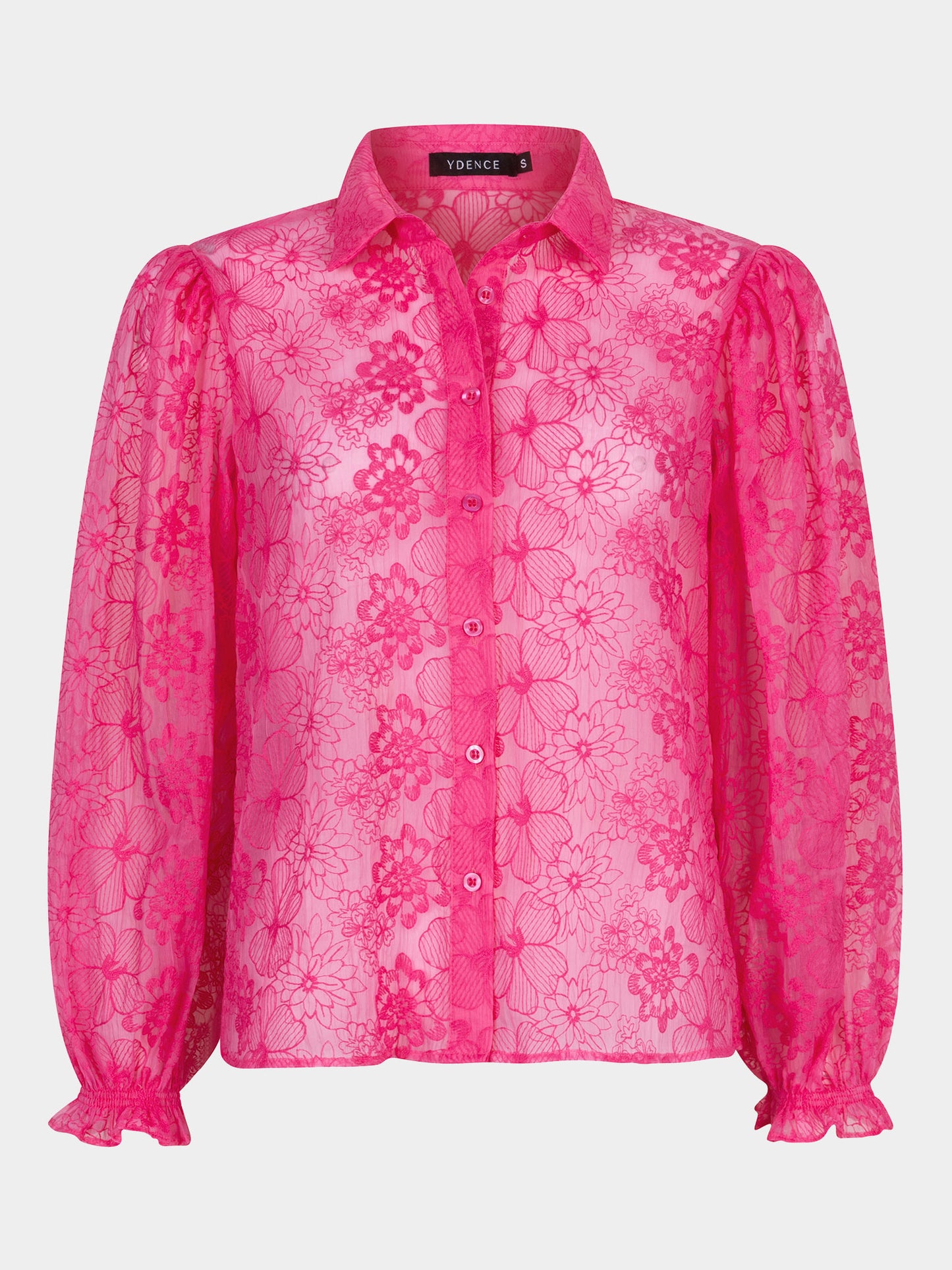 Blouse Maura hot pink