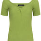 Knitted top nani green