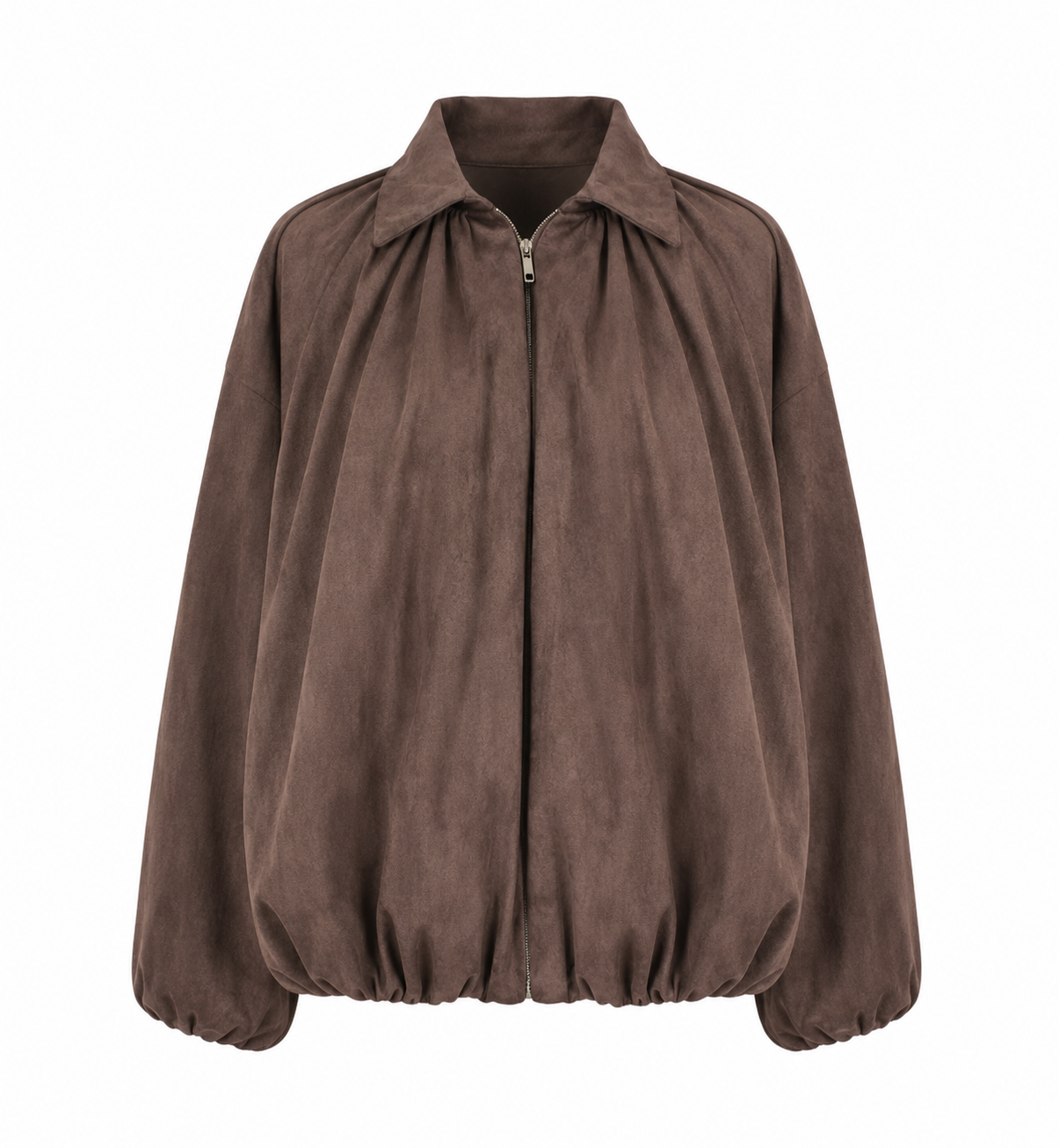 Pu jacket bruin