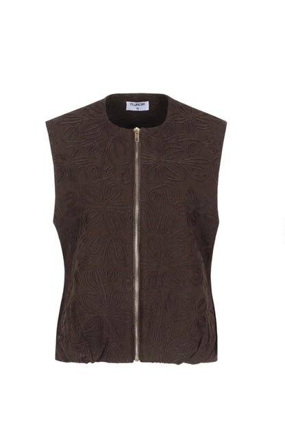 Dea gilet bruin