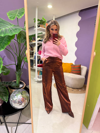 Fiora pants rum raisan