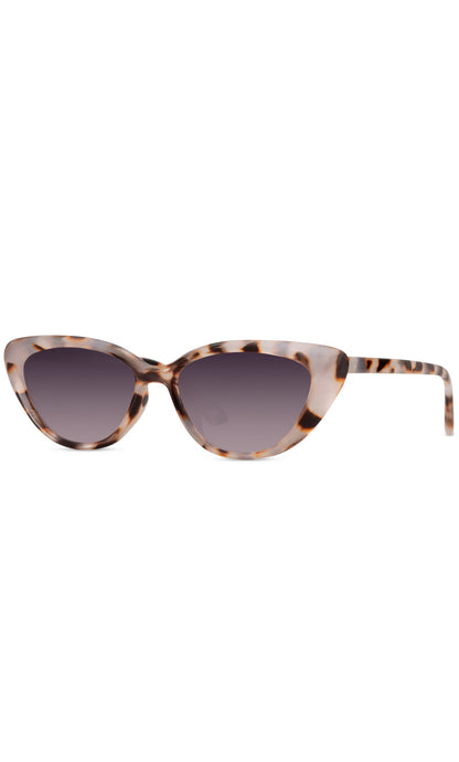 Zonnebril kat creme 9413
