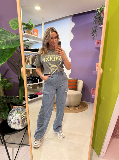 Lieke pants crisp blue