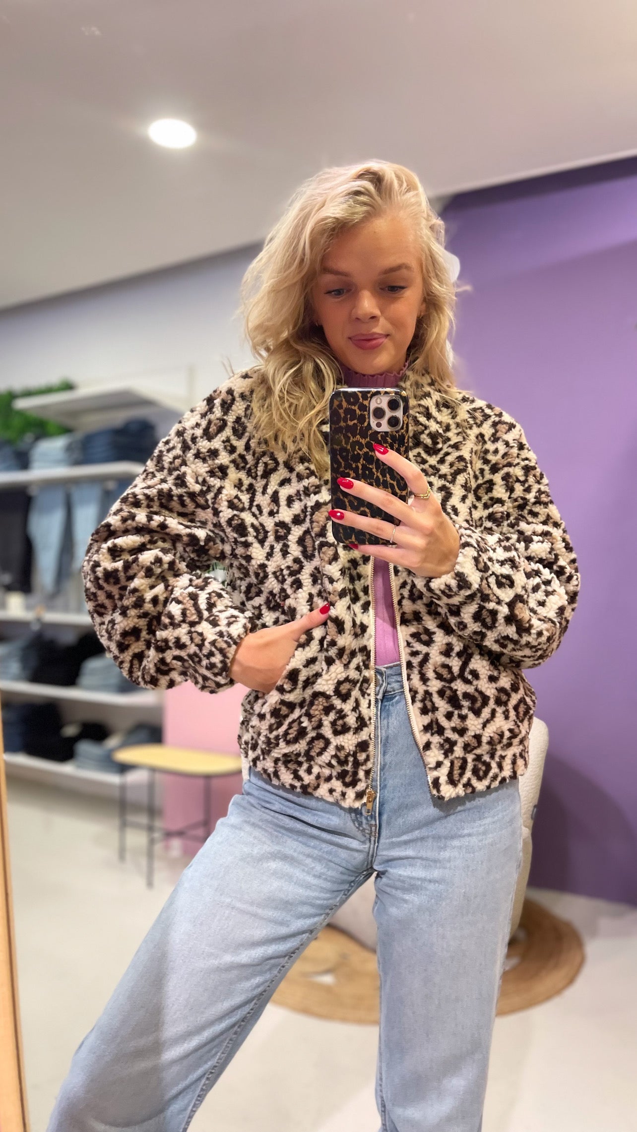 Jacket Rory leopard