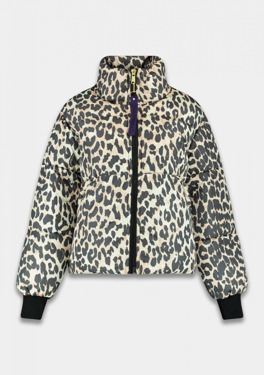 Marly winterjas leopard