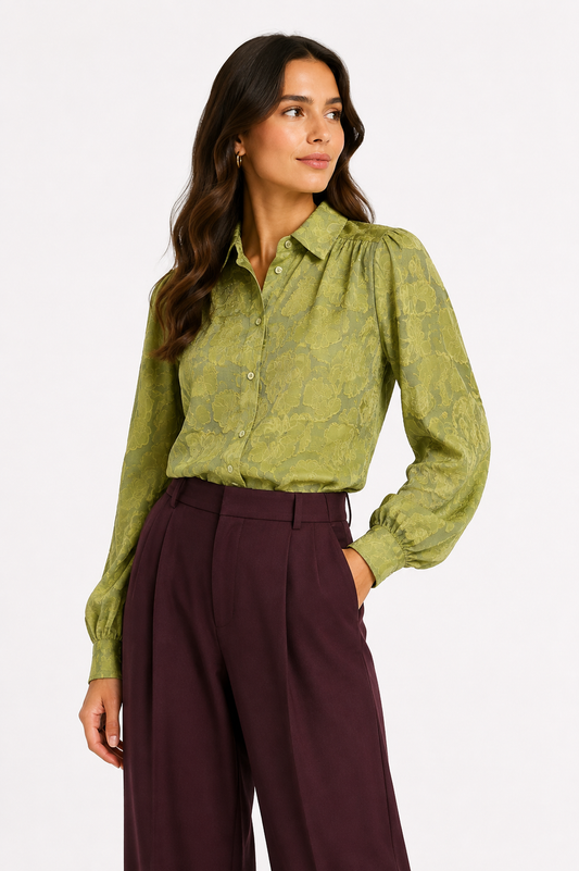 Blouse Winslet green