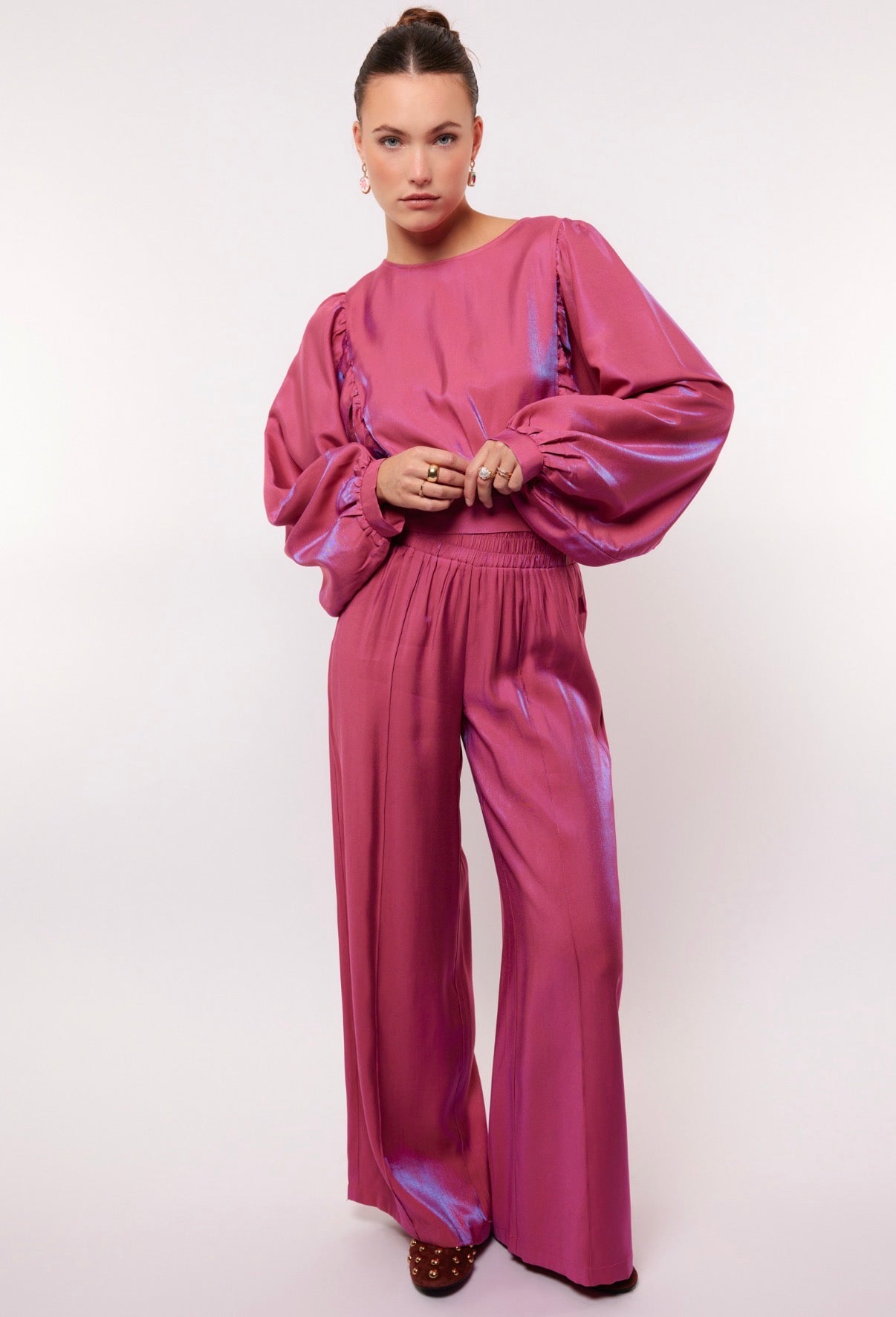 Tes top berry fuchsia