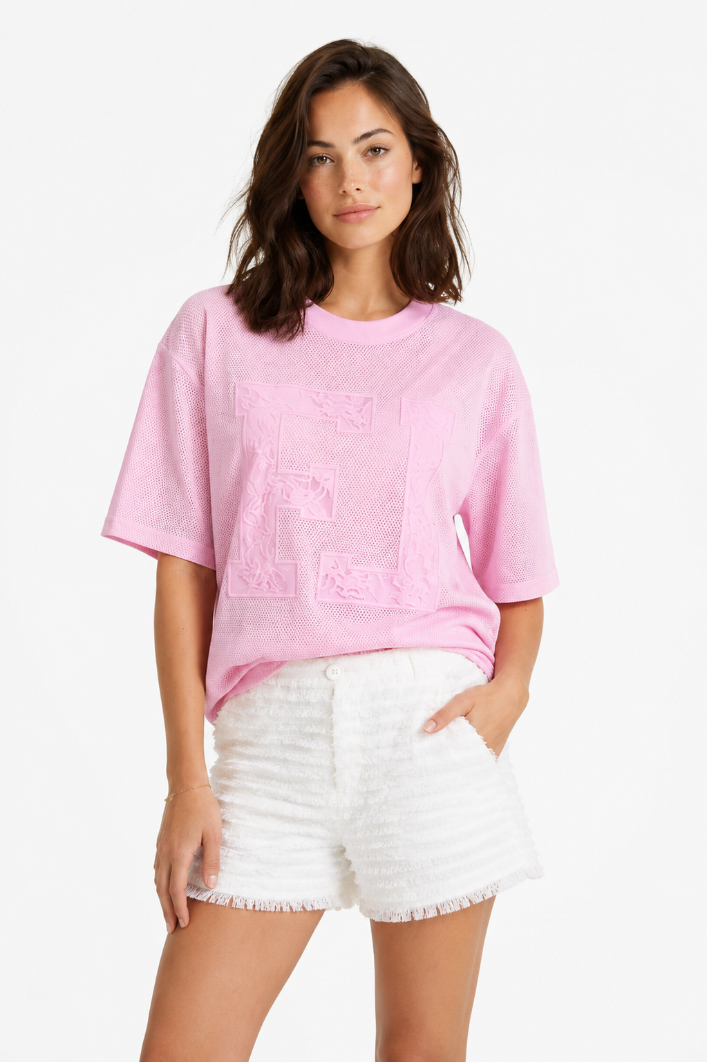 Flow t-shirt blush rose