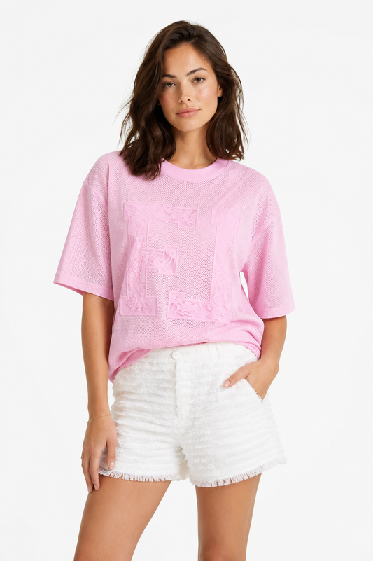 Flow t-shirt blush rose