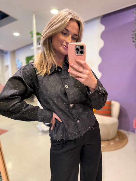 Larina jacket shadow grey
