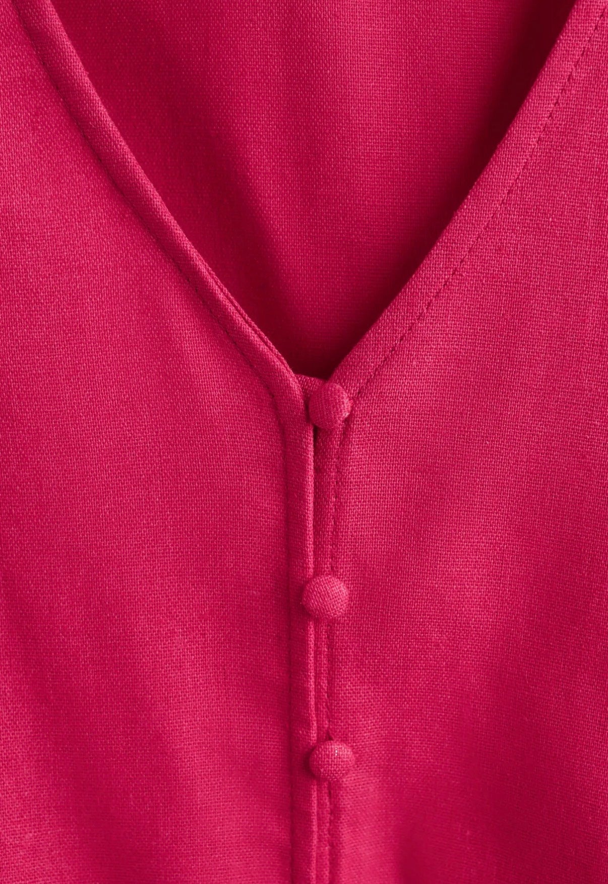 Blouse linnen mix berry