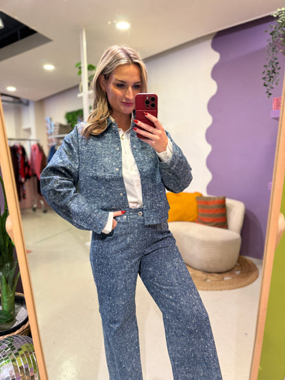 Lucy jacket denim dark blue