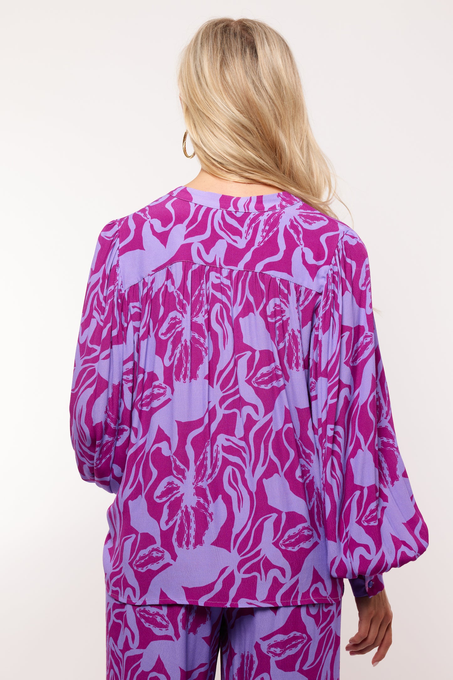 Faya blouse berry/Light purple