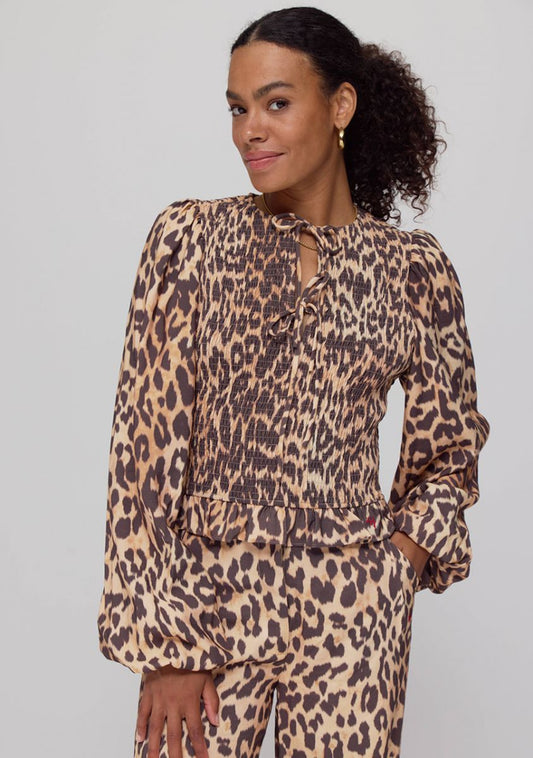 Elin top lexie leopard