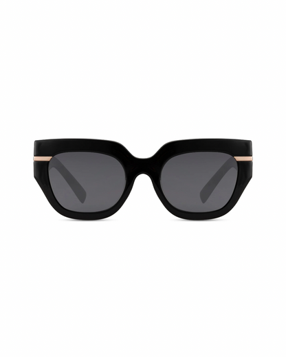 Zonnebril fancy black 5780