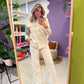 Faux Leather Broek met Hoge Taille