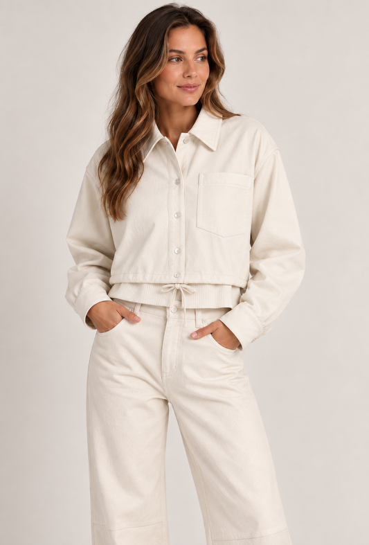 Hillie jacket wood/ash