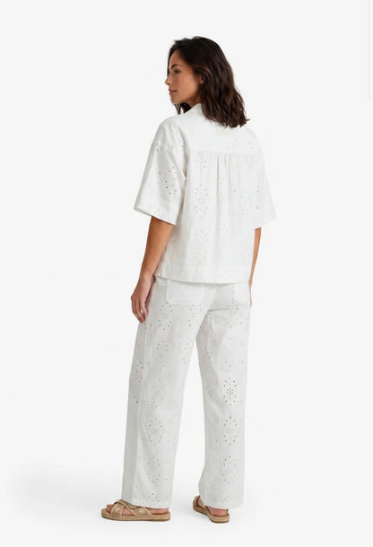 Aria pants off white