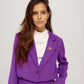 Frederique blazer - deep violet