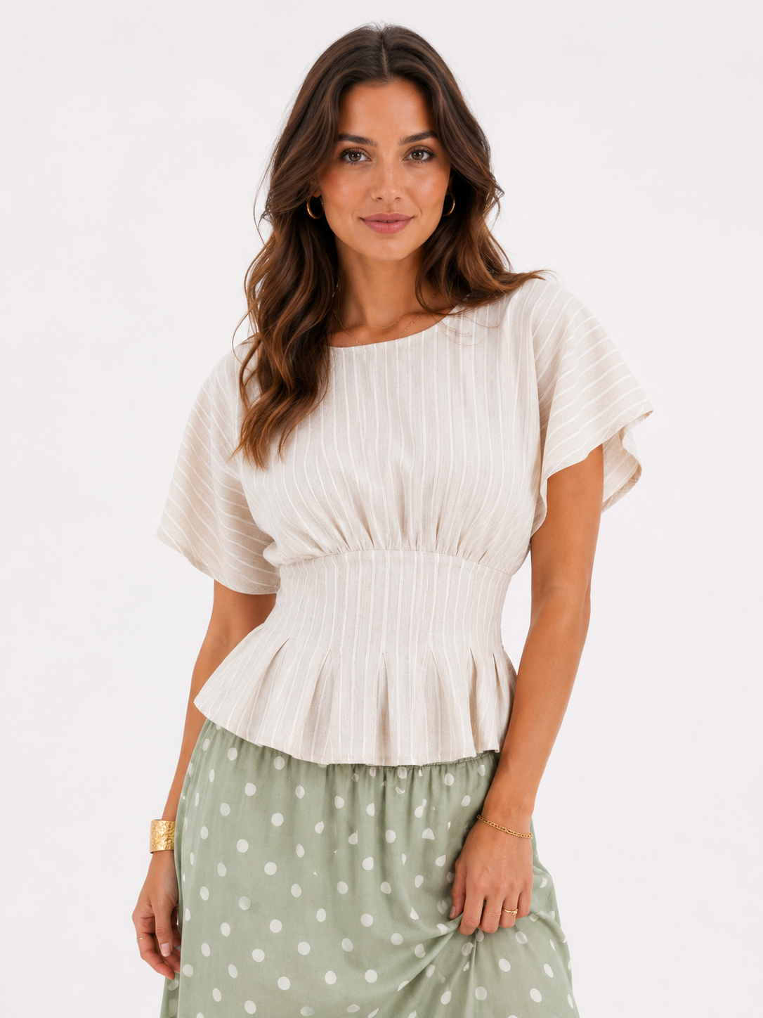 Elegance blouse ecru