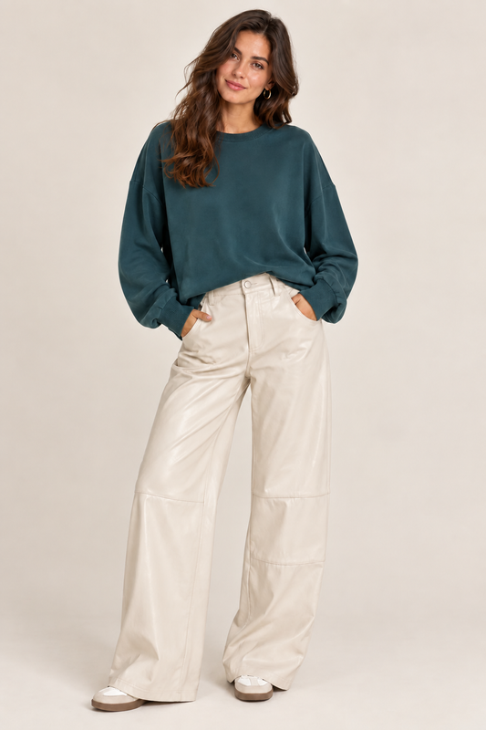 Jessie sweater azure green