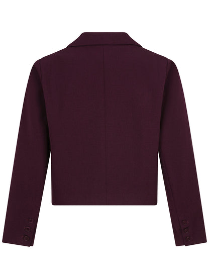 Blazer ayla aubergine