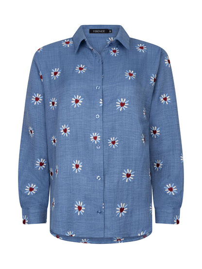 Blouse Gabia denim blue