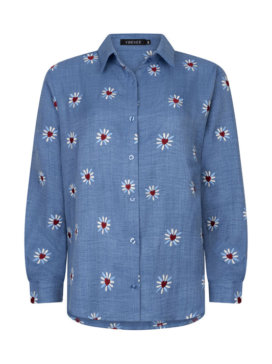Blouse Gabia denim blue