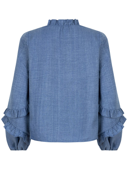 Blouse Jacky denim blue