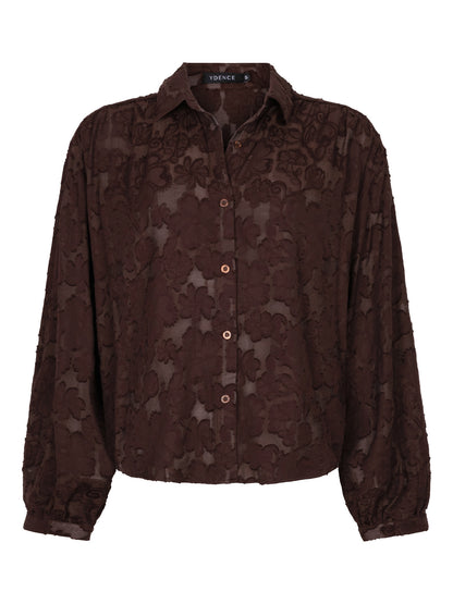 Blouse Winslet brown