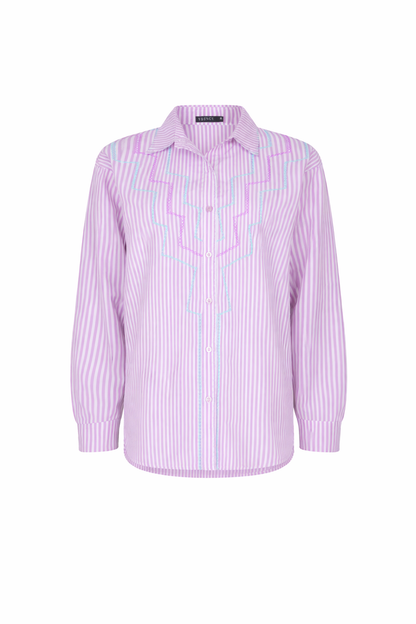 Blouse Gaby violet