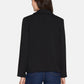 Zwarte blazer met strikjes