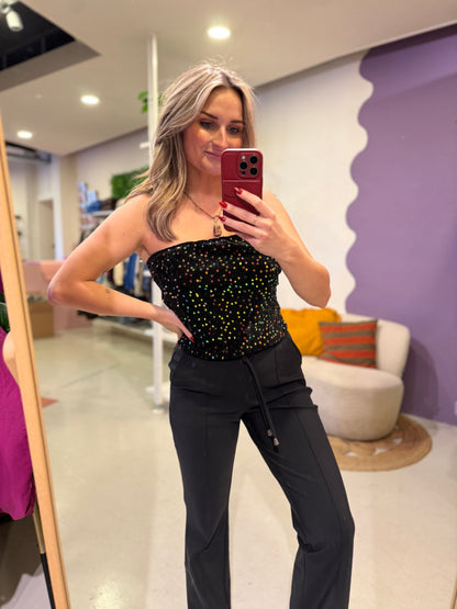 Yindra tube top black