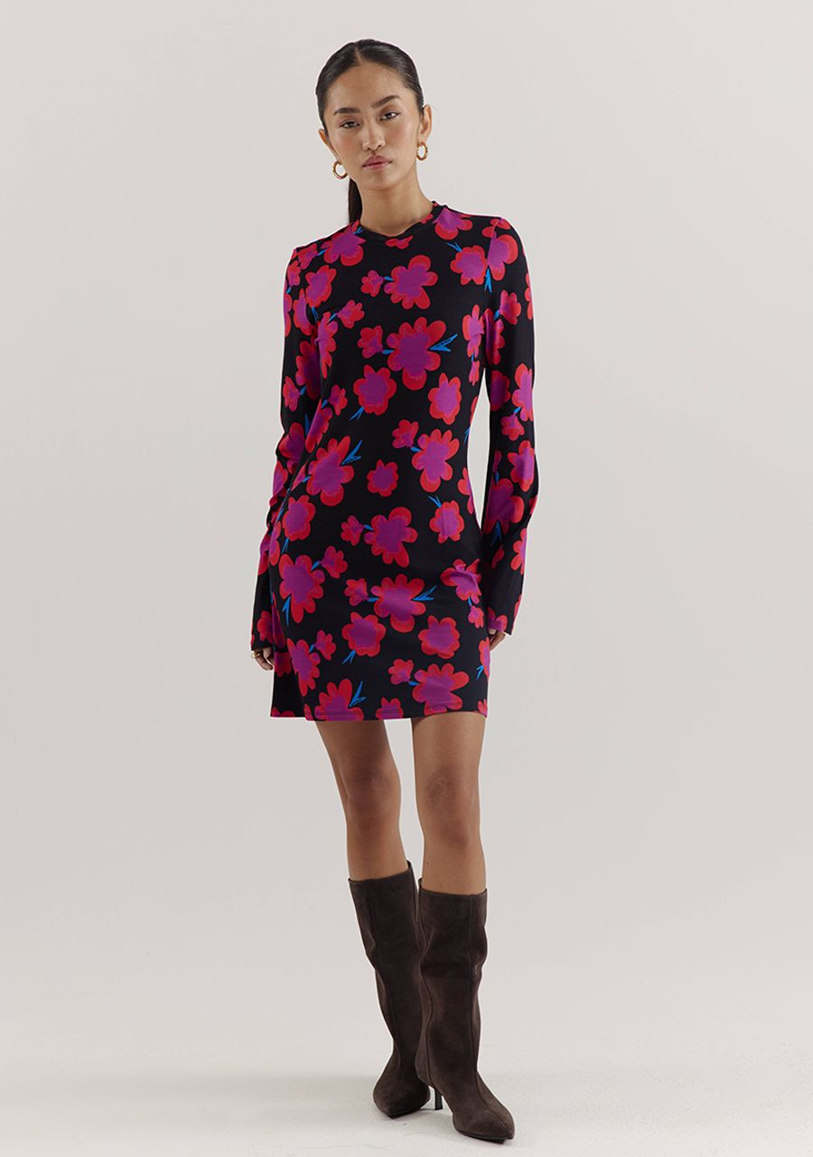 Jolie dress romance rose