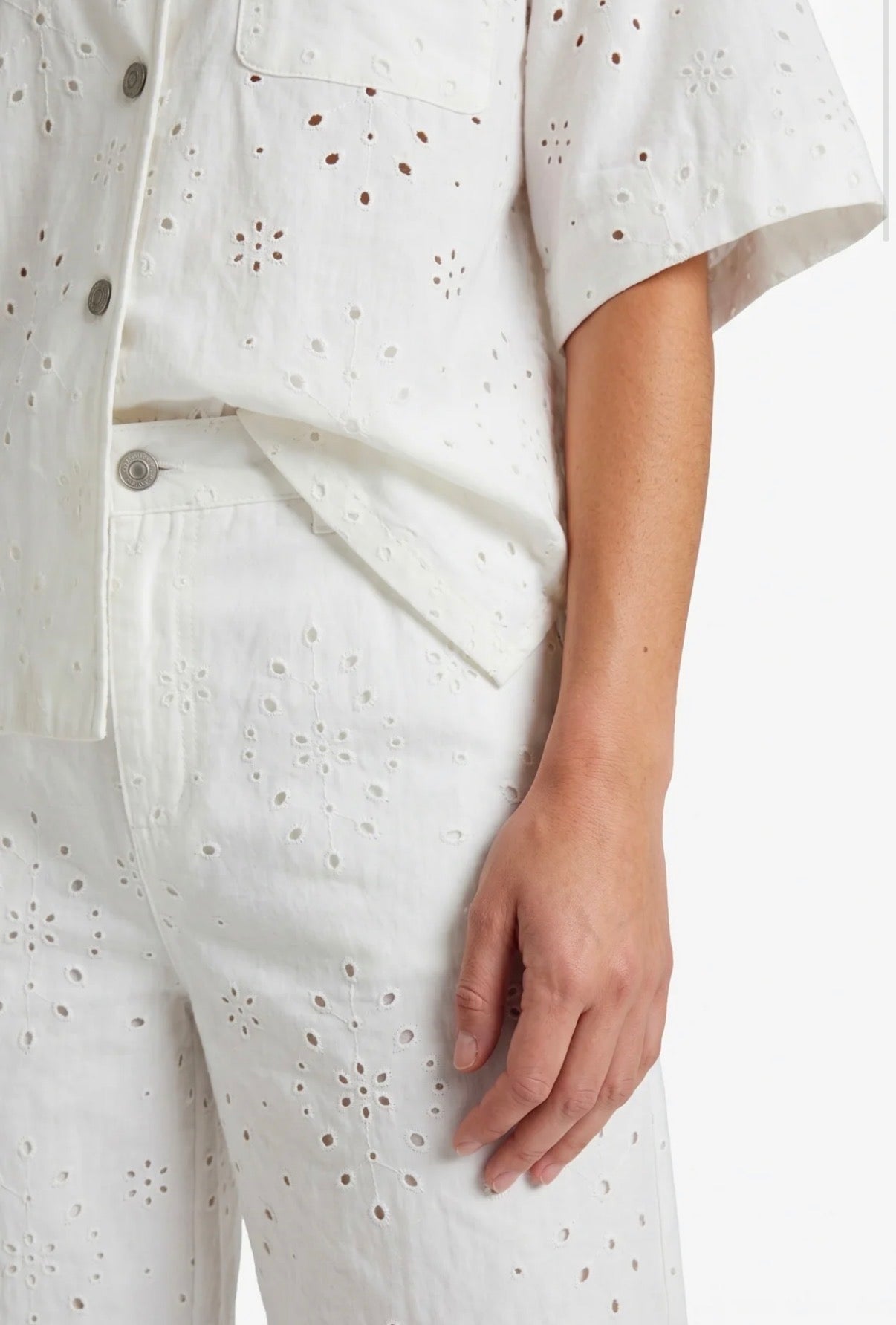Aria pants off white