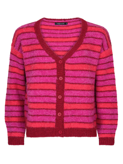 Cardigan Ginny fuchsia/red