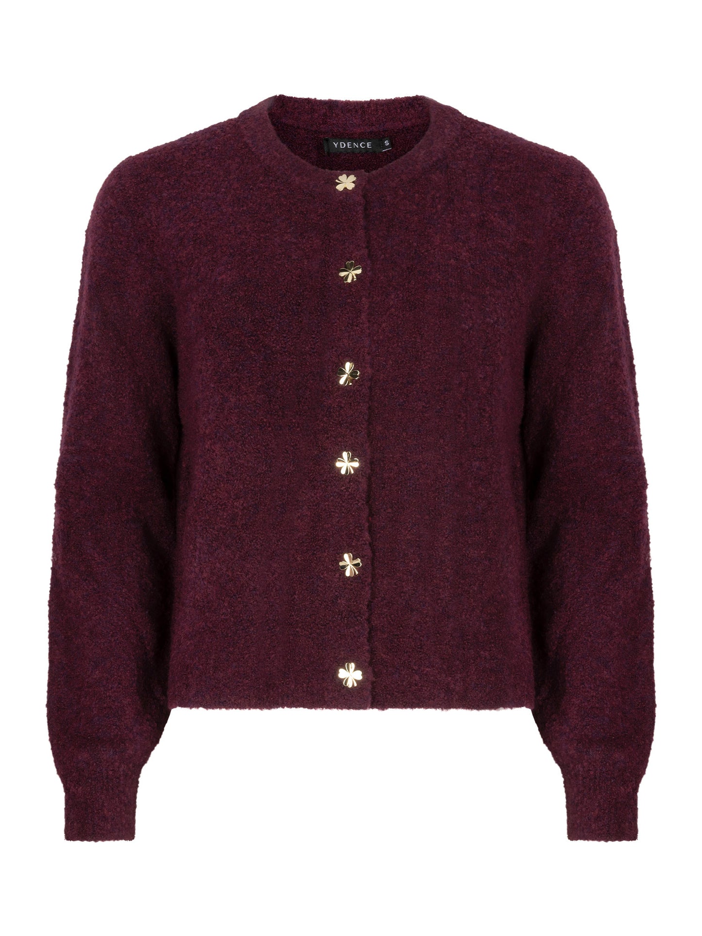 Cardigan eden aubergine