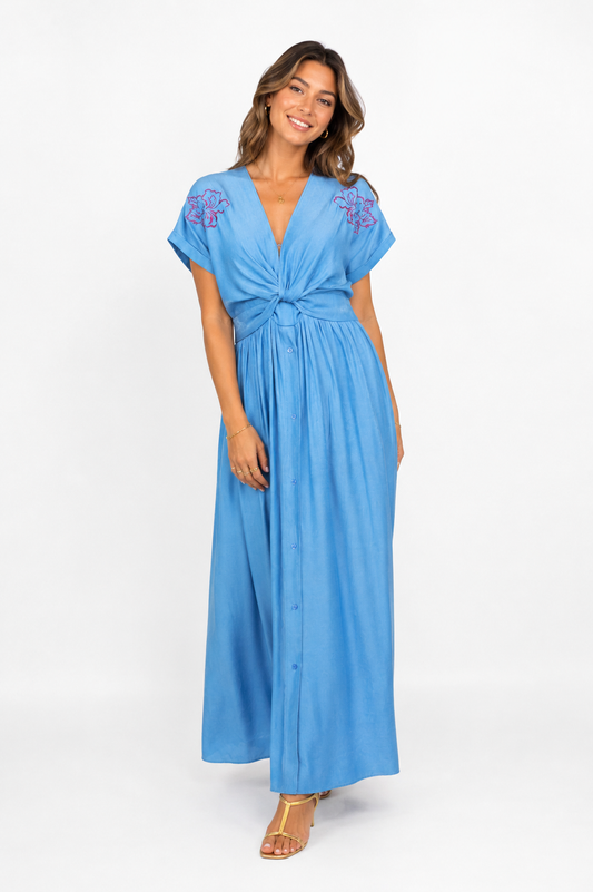 Jazze dress cloud blue