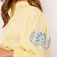 Marlowe blouse yellow